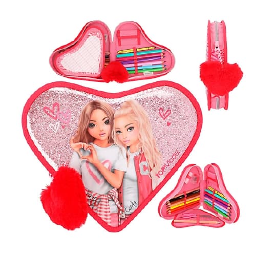 TOPModel - Pencilcase  heart shape - ONE LOVE - (0412260)