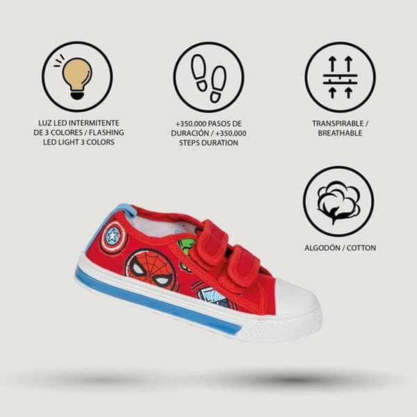 Sports Shoes for Kids The Avengers Red