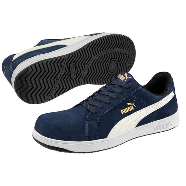 Säkerhetssko P 44 Suède Iconic Navy Low S1PL - PUMA - 640025