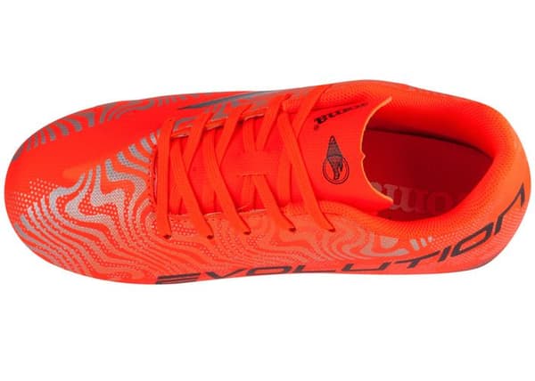 Fotbollsskor för en pojke, Orange, Joma Evolution Jr 24 EVJW AG