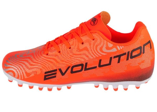 Fotbollsskor för en pojke, Orange, Joma Evolution Jr 24 EVJW AG