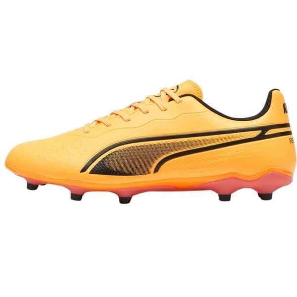 Fotbollsskor - Puma - King Match 10757005 - Orange - Formgjutna - Andningsbara