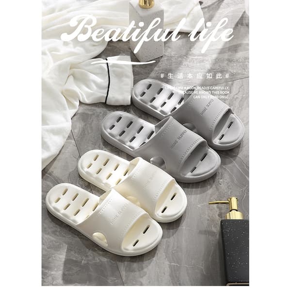 INF Komfortable EVA Badeslippers Sort 43-44