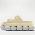 Miniatyrbilde 2 av 5: INF Komfortable hvite EVA-slippers Hvit 36/37