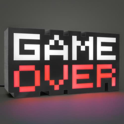 GAME OVER Light (PP5016) Svart, Vit