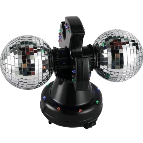Music - Twin Mirror Ball lamp LED (501114)