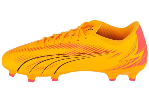 Puma Ultra Play FG/AG Jr 107775-03, för Pojke, Fotbollsskor, gul
