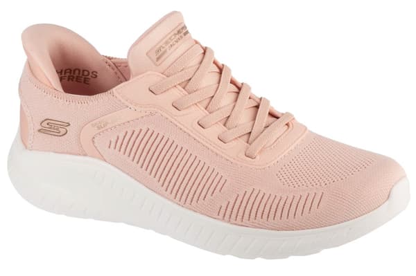 Skechers Slip-Ins: BOBS Sport Squad Chaos - Current Muse 117497-LTPK, Kvinna, Sneakers, rosa