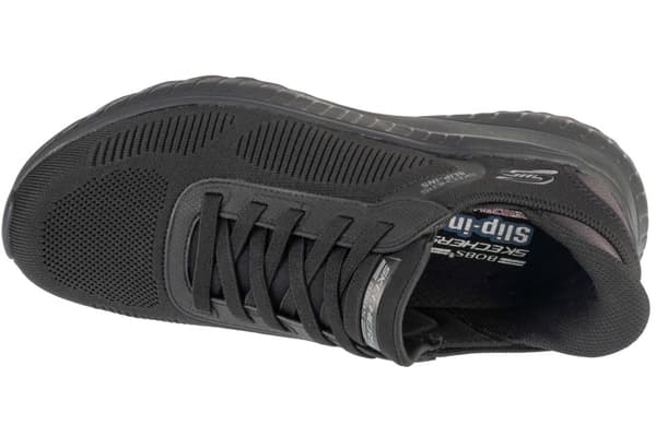 Skechers Slip-Ins: BOBS Squad Chaos - Solid Step 118312-BBK, Man, Sneakers, svart
