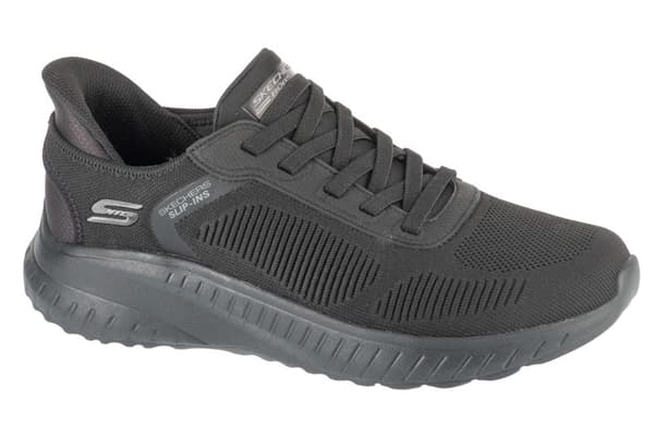 Skechers Slip-Ins: BOBS Squad Chaos - Solid Step 118312-BBK, Man, Sneakers, svart