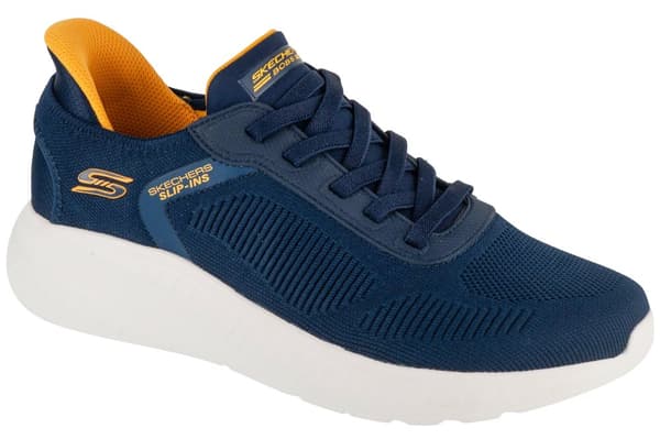 Skechers Slip-Ins: BOBS Squad Chaos - Solid Step 118312-NVY, Man, Sneakers, marinblå