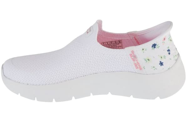 Skechers Slip-Ins: GO WALK Flex - Sunset Rose 124822-WHT, Kvinna, Sneakers, vit