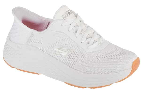 Skechers Slip-Ins: Max Cushioning Elite 2.0 - Vanish 129606-WSL, Kvinna, Squashskor, vit