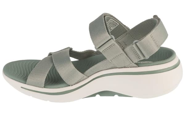 Skechers Go Walk Arch Fit Sandal - Attract 140808-SAGE, Kvinna, Sandaler, grå