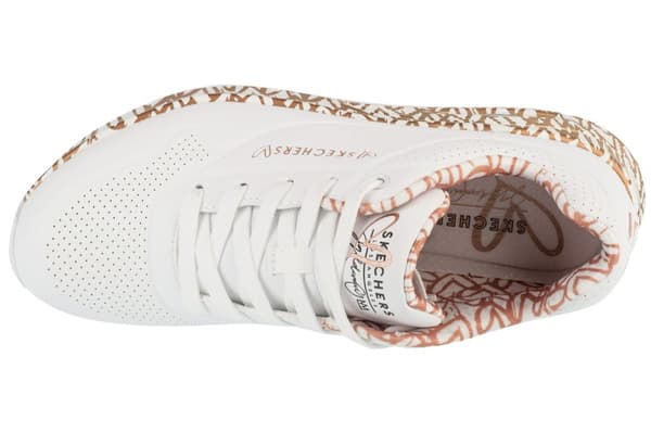 Skechers Uno-Loving Love 155506-WTRG, Kvinde, Sneakers, hvid