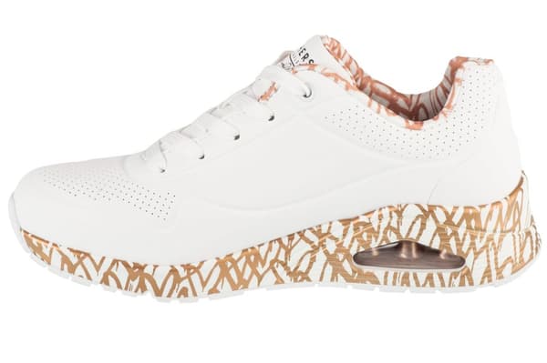Skechers Uno-Loving Love 155506-WTRG, Kvinde, Sneakers, hvid