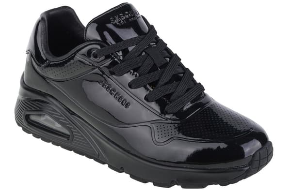 Skechers Uno-Shiny One 177142-BBK, Kvinna, Sneakers, svart