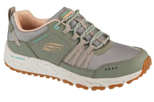 Skechers Escape Plan - Endless Pursuit 180061-OLV, Kvinde, Sneakers, grøn