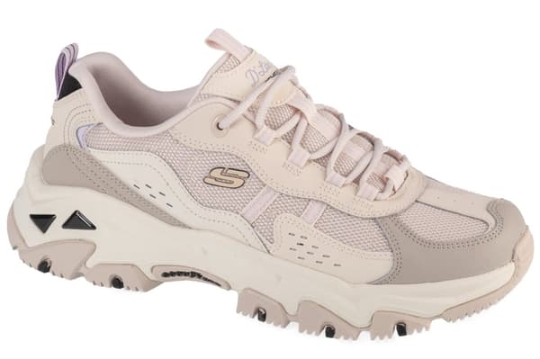 Skechers D'Lites Hiker 180128-NTMT, Kvinde, Sportssko, beige