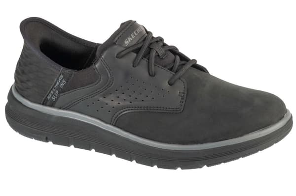 Skechers Slip-Ins: Orell - Yates 205249-BLK, Man, Sneakers, svart Black 42,5