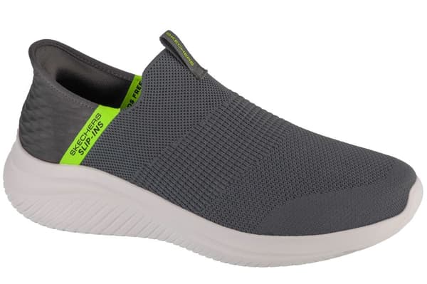 Skechers Slip-Ins Ultra Flex 3.0 Viewpoint 232451-CCLM, Man, Sneakers, grå Grey 39,5