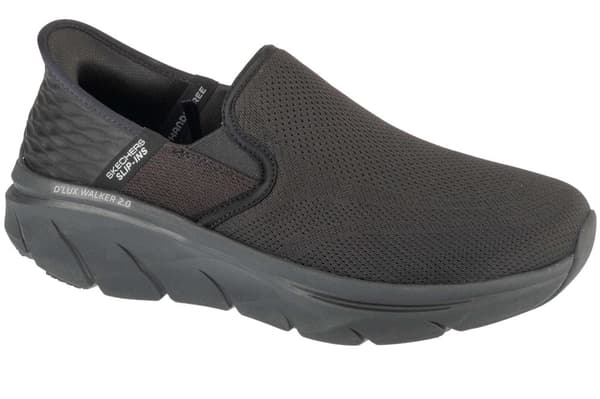 Skechers Slip-ins: D'Lux Walker 2.0 - Reeler 232463-BBK, Man, Sneakers, svart