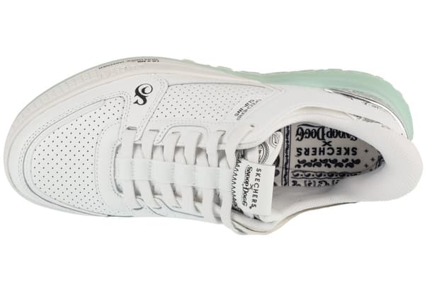 Skechers Slip-Ins: Snoop Sizzle Toke 251170-WHT, Man, Sneakers, vit