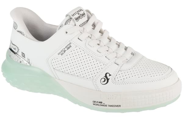 Skechers Slip-Ins: Snoop Sizzle Toke 251170-WHT, Man, Sneakers, vit