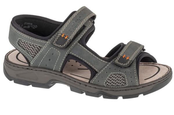 Rieker Sandals 26156-47, Man, Sandaler, grå