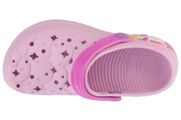 Skechers Unicorn Dreamer 308400L-LTPK, til Pige, Slides, blå