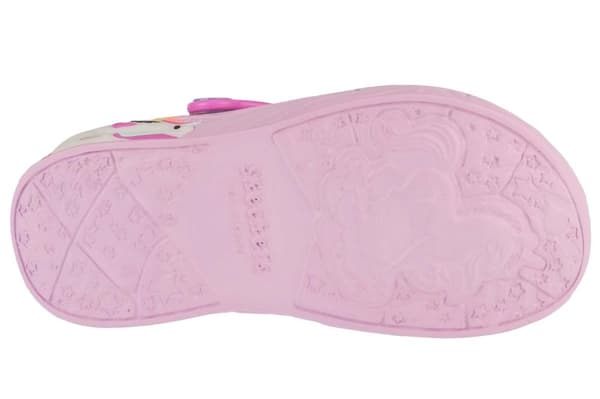 Skechers Unicorn Dreamer 308400L-LTPK, til Pige, Slides, blå