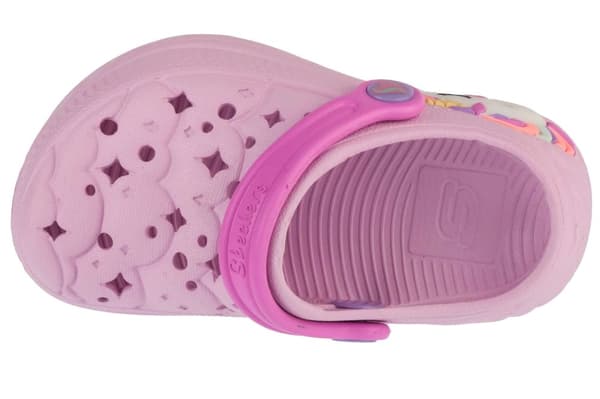 Skechers Unicorn Dreamer 308400N-LTPK, til Pige, Slides, lyserød