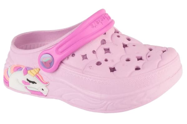 Skechers Unicorn Dreamer 308400N-LTPK, til Pige, Slides, lyserød