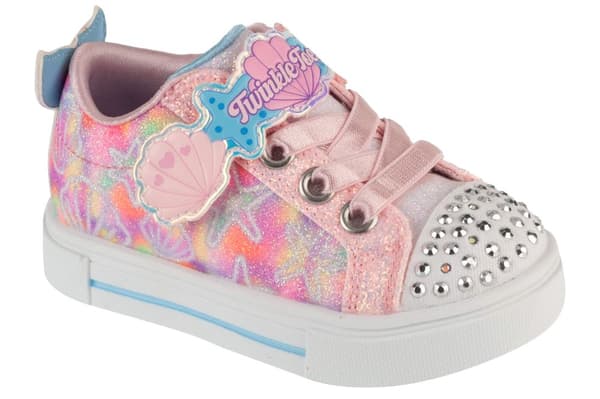 Skechers Twinkle Sparks - Underwater Magic 314824N-LPMT, til Pige, Sneakers, lyserød