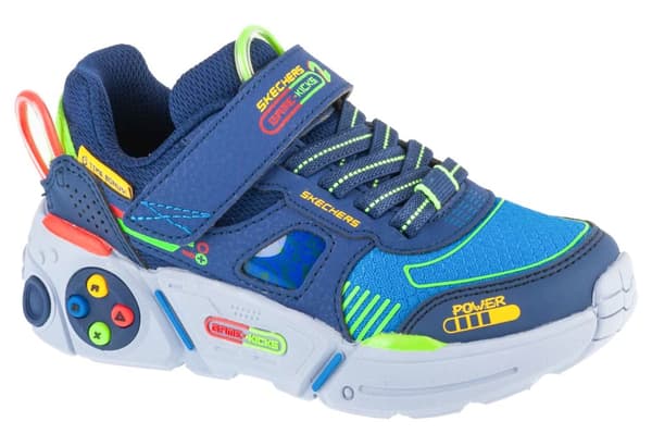 Skechers Gametronix 2.0 402270L-NVMT, för Pojke, Sneakers, marinblå Navy 35