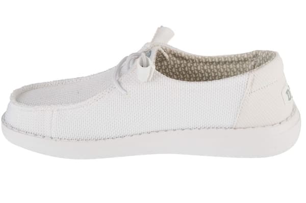Hey Dude Wendy Stretch Sox 41878-100, Kvinde, Sneakers, hvid