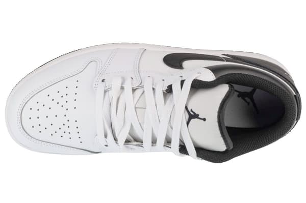 Air Jordan 1 Low 553558-132, Man, Sneakers, vit