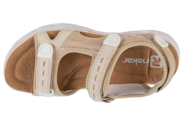 Rieker Sandals 64074-60, Kvinna, Sandaler, beige
