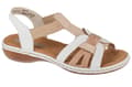 Miniatyrbild 1 av 4: Rieker Sandals 65918-81, Kvinna, Sandaler, vit