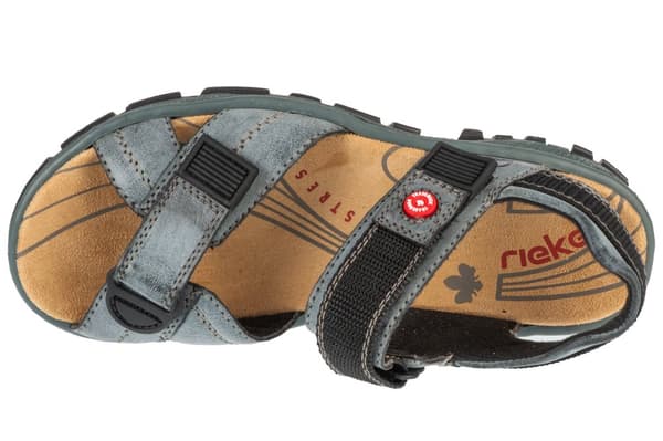 Rieker Sandals 68851-14, Kvinna, Sandaler, blå