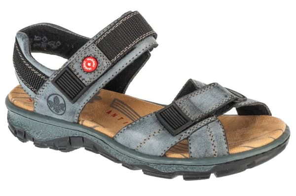 Rieker Sandals 68851-14, Kvinna, Sandaler, blå