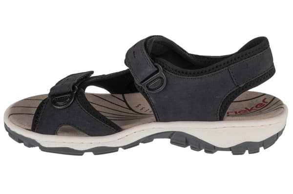 Rieker Sandals 68866-14, Kvinna, Sandaler, marinblå