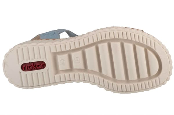 Rieker Sandals 69172-91, Kvinna, Sandaler, blå