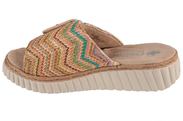 Rieker Sandals 69253-91, Kvinna, Sandaler, flerfärgad