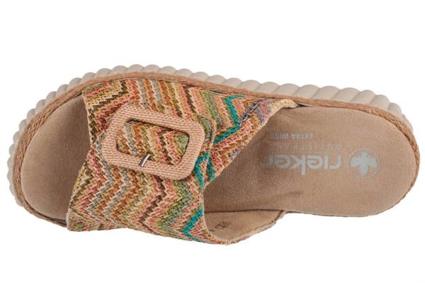 Rieker Sandals 69253-91, Kvinna, Sandaler, flerfärgad