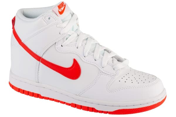 Nike Dunk High Gs DB2179-111, för Tjej, Sneakers, vit