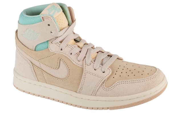 Air Jordan 1 W Zoom CMF 2 DV1305-101, Kvinna, Sneakers, beige