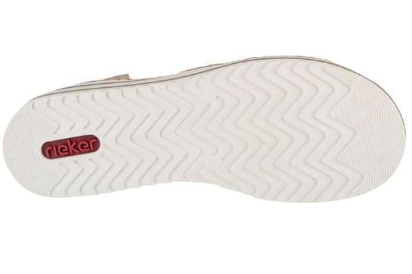 Rieker Sandals V0649-62, Kvinde, Sandaler, beige