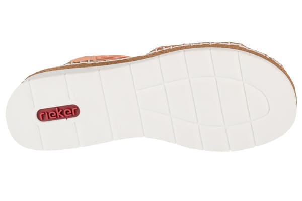 Rieker Sandals V1241-90, Kvinna, Sandaler, flerfärgad