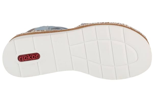 Rieker Sandals V1241-91, Kvinna, Sandaler, flerfärgad